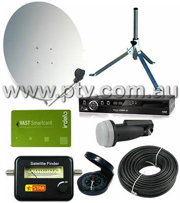 VAST Satellite TV Traveller Kit